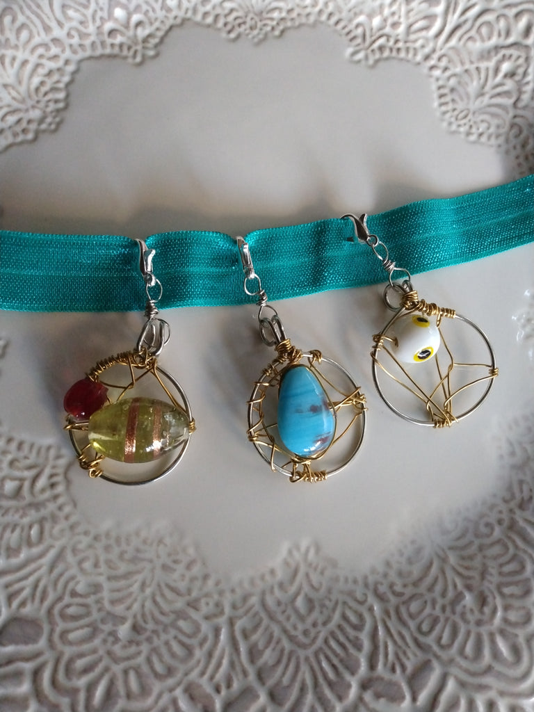 Miniature Dream catcher Goddess Braid Adornments- Delicate Hair Jewelry for Braids & Locs No 2