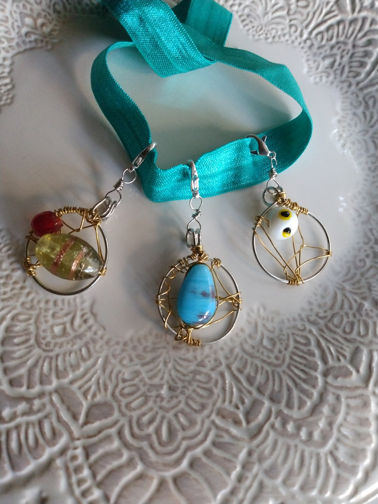 Miniature Dream catcher Goddess Braid Adornments- Delicate Hair Jewelry for Braids & Locs No 2